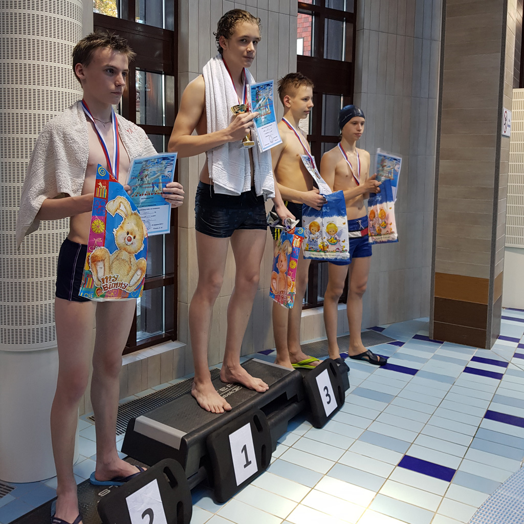 Победители и призеры XIV первенство DenSI swimming club